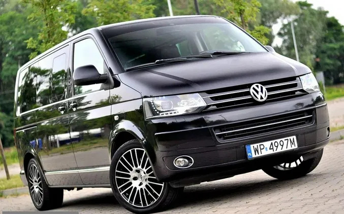 mazowieckie Volkswagen Multivan cena 133000 przebieg: 216000, rok produkcji 2013 z Lądek-Zdrój